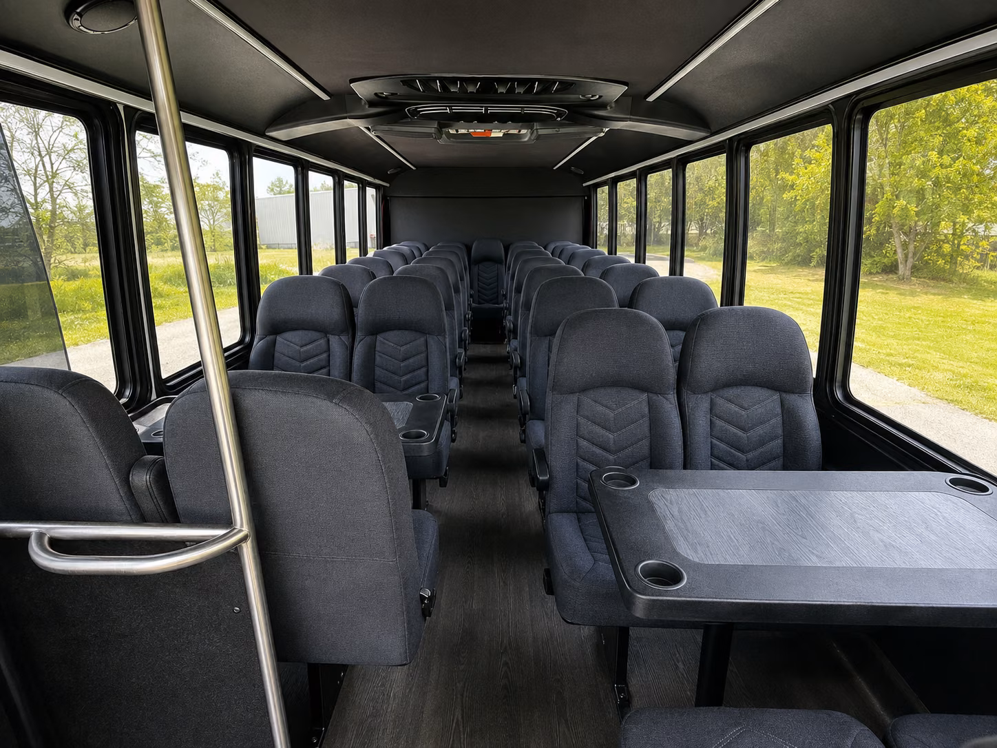 moreno valley 18 passenger minibus inside