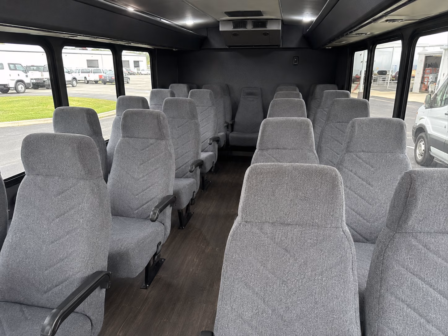 moreno valley 20 passenger minibus interior