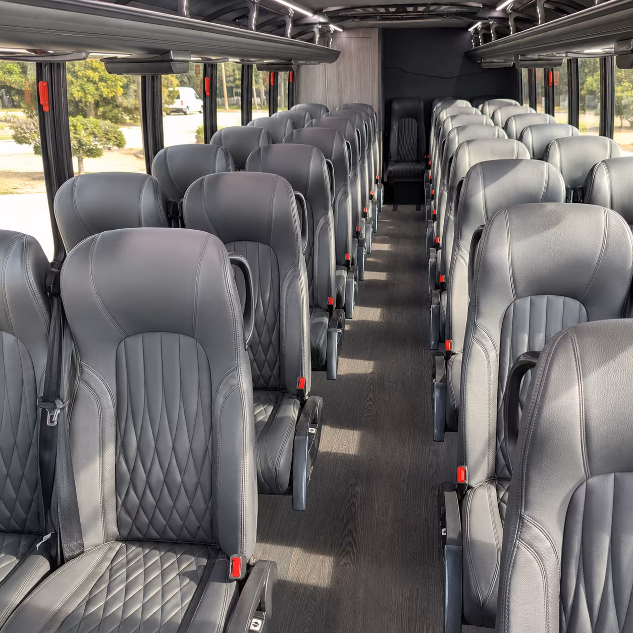 moreno valley 25 passenger minibus interior