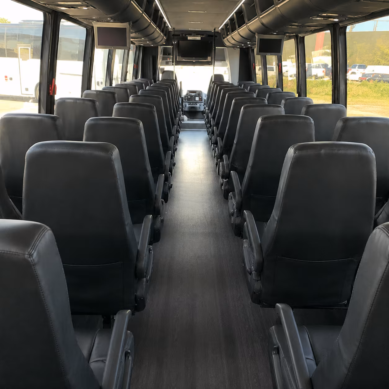 moreno valley 35 passenger minibus interior