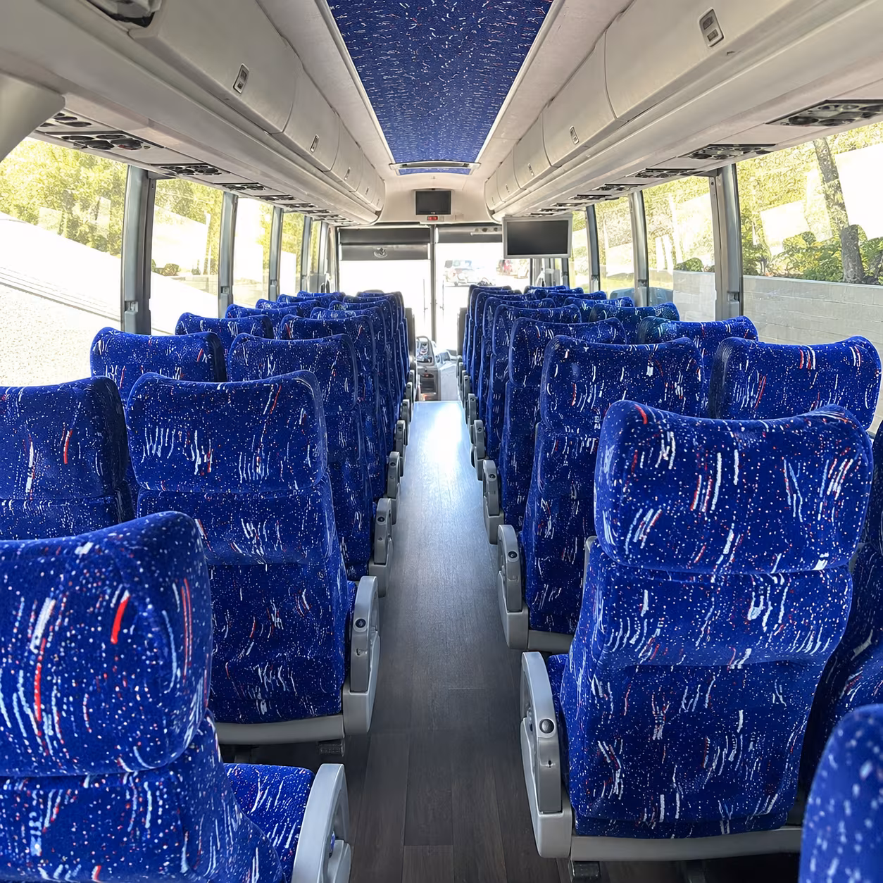 moreno valley 50 passenger charter bus interior