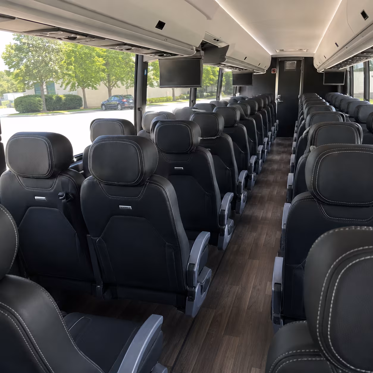moreno valley charter bus interior