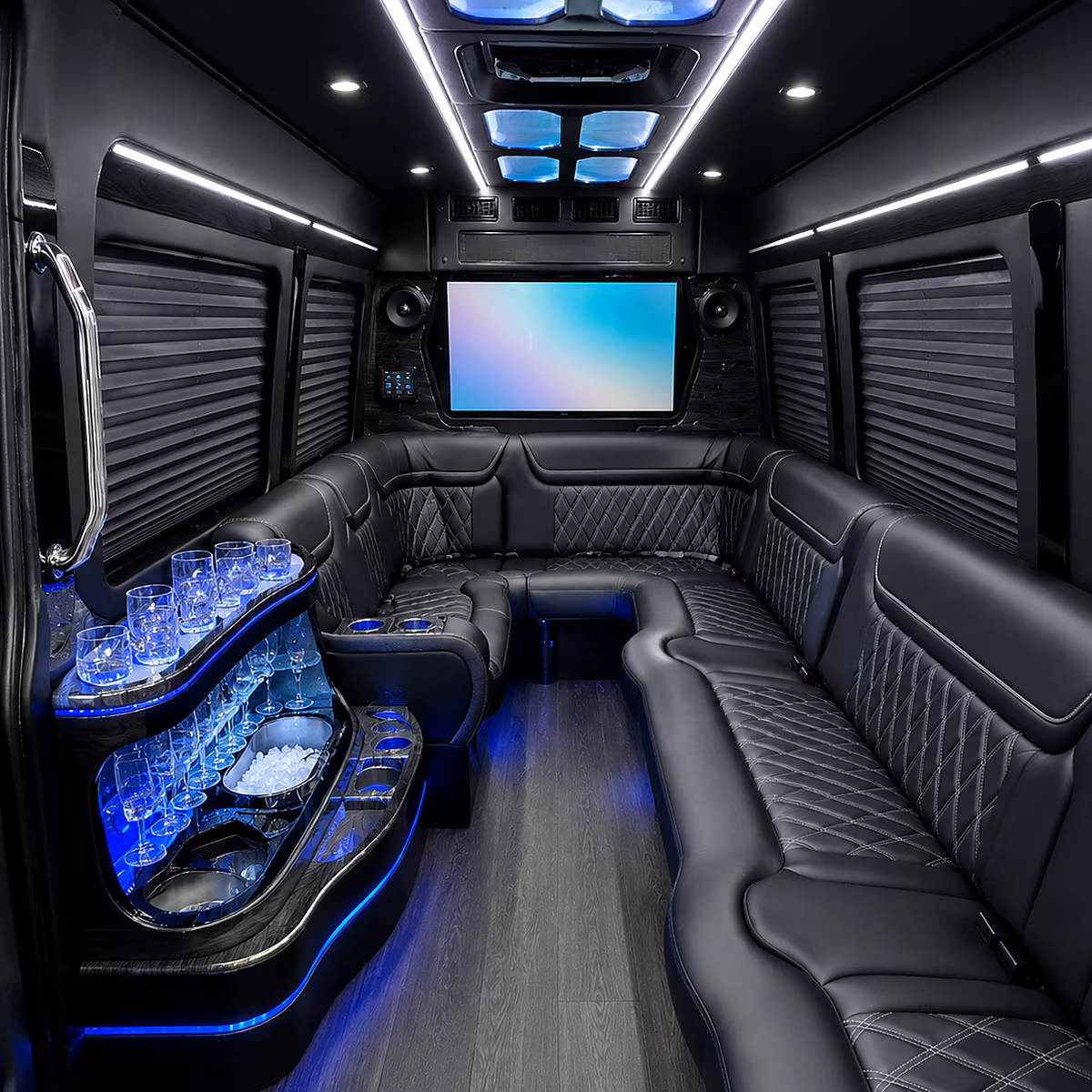 moreno valley party bus interior