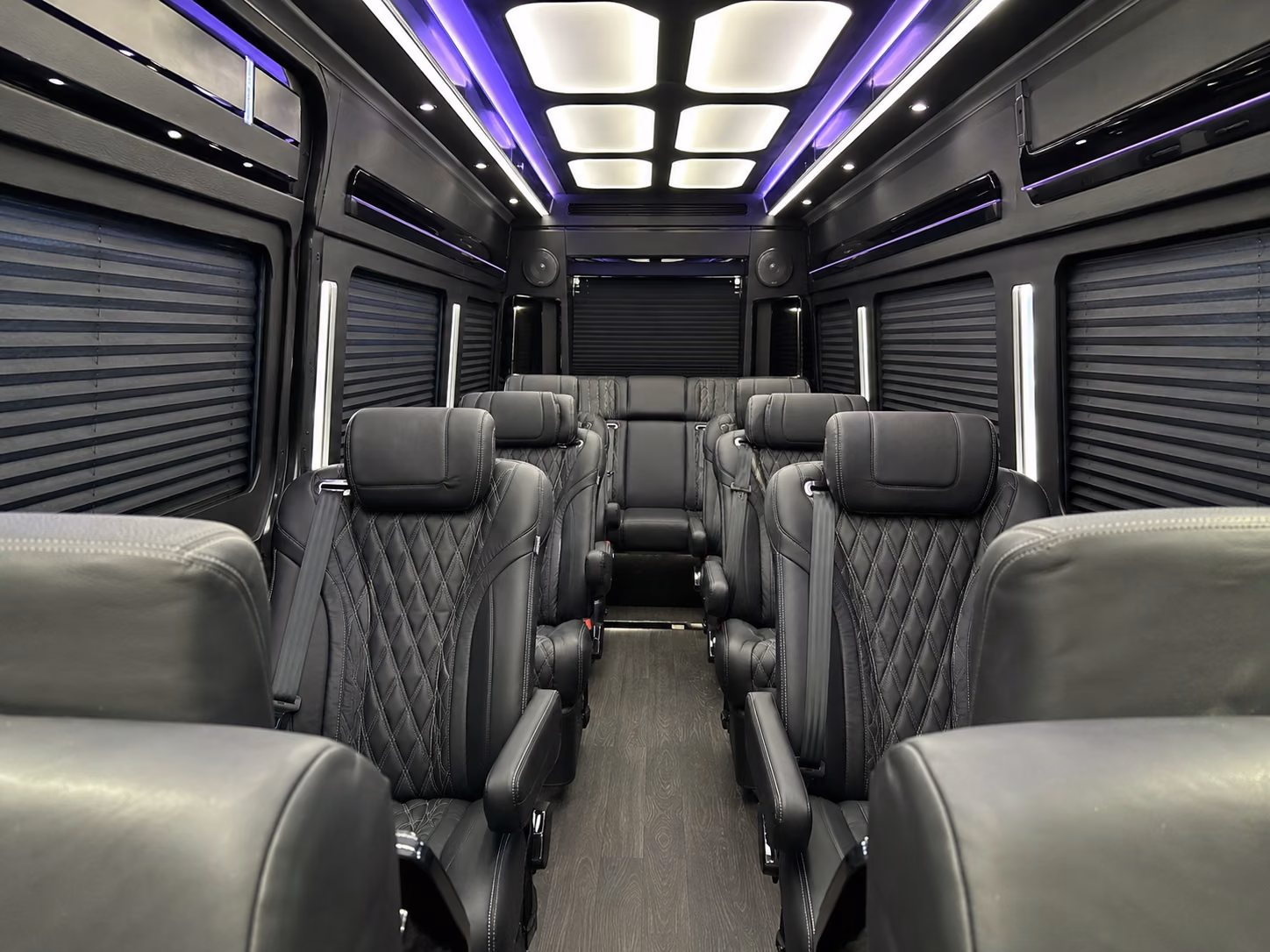 moreno valley sprinter van with driver interior