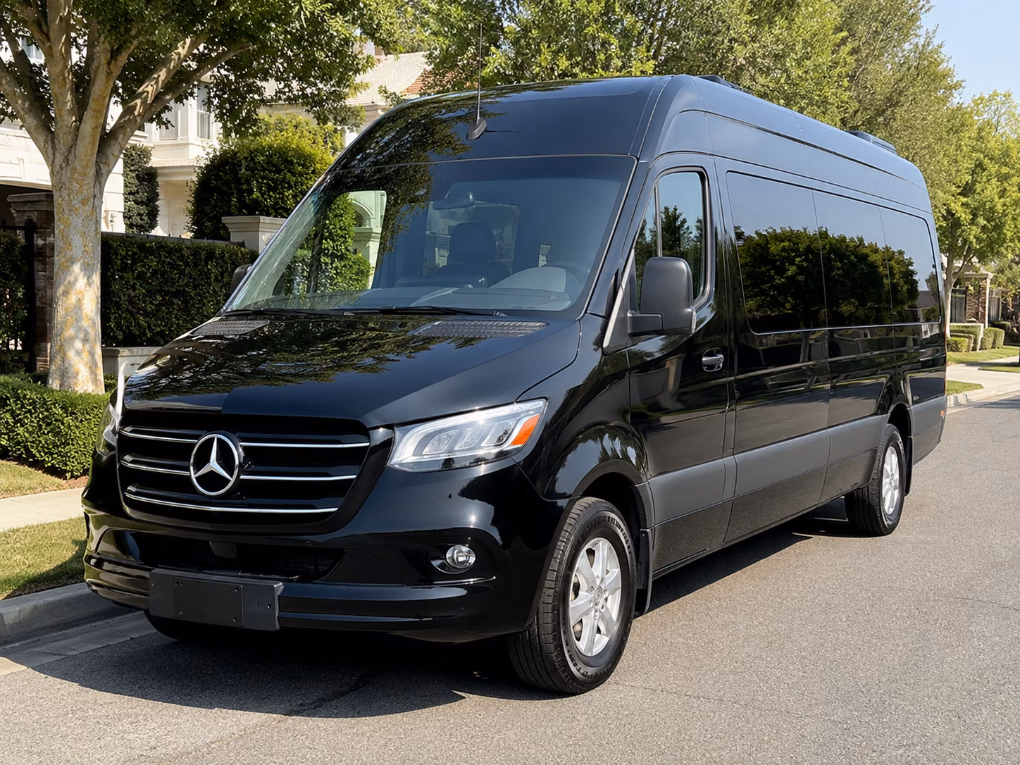moreno valley sprinter van with driver