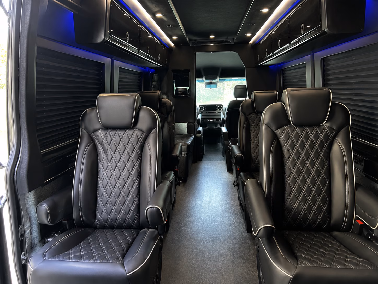 sprinter vans and minibuses for moreno valley wedding party transportation